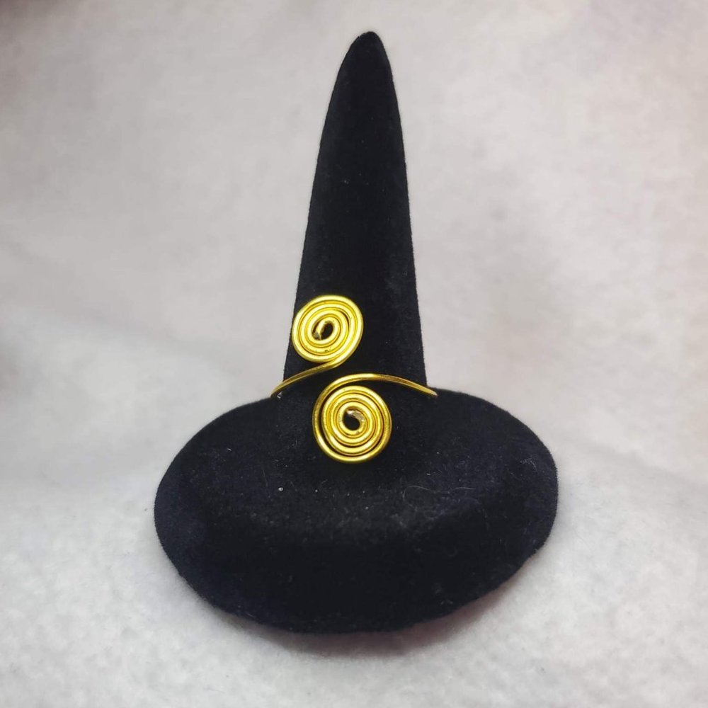 Double Spiral ring